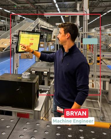 ⚙️Bryan startte in januari 2025 bij bpost als machine engineer.
Hij is voornamelijk actief in he