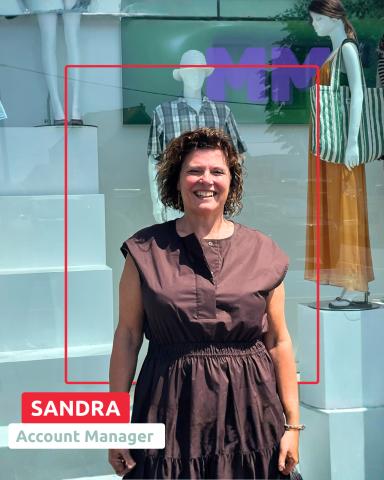 [NL/FR]
👗 Sandra is Account Manager bij Bpost en een echte fashionista. Geen wonder dat ze zich h