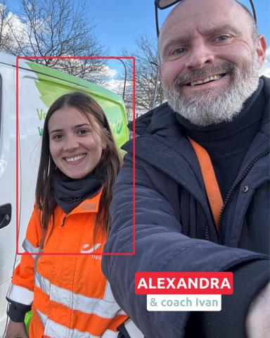 Alexandra is afkomstig uit Roemenië maar heeft een leven opgebouwd in België. In 2023 startte ze a