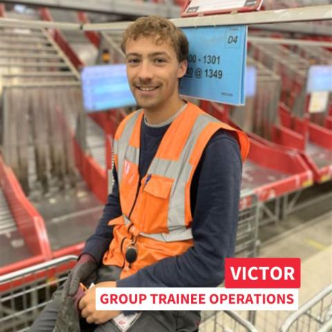 [FR/NL]
Diplômé en 2025, Victor a rejoint Bpost via notre Group Traineeship Pr